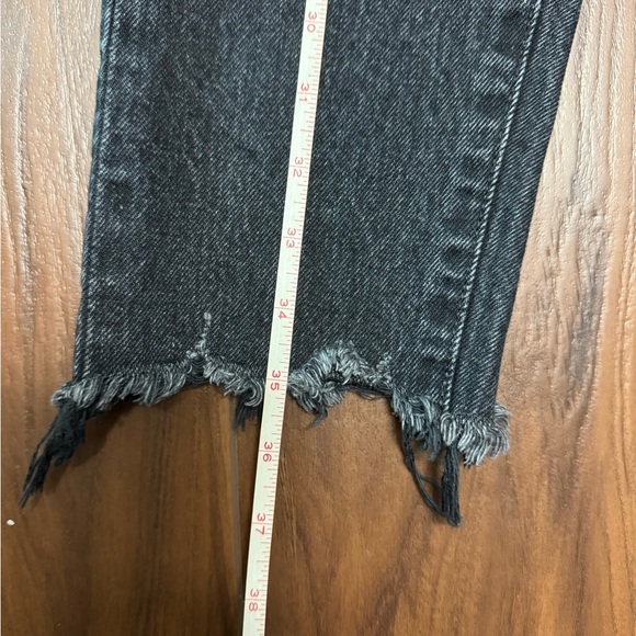 Moussy Vintage Jeans Distressed Black Wash - Picture 7 of 14